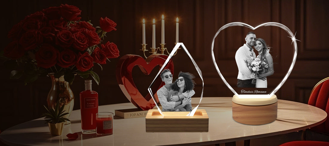 Personalised Anniversary Gifts: Capture Your Love Forever in 3D Crystal