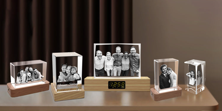 Personalised 3D Crystal Photo Gifts