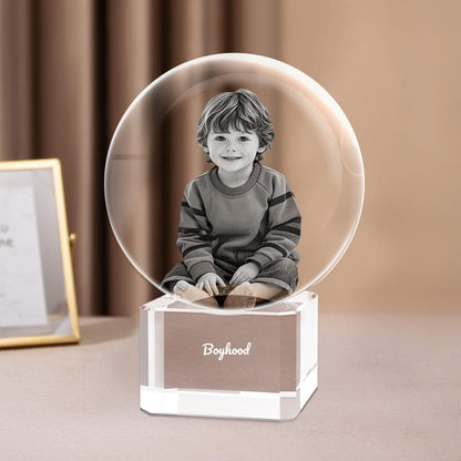 2D Crystal Ball Photo Gifts Crystify