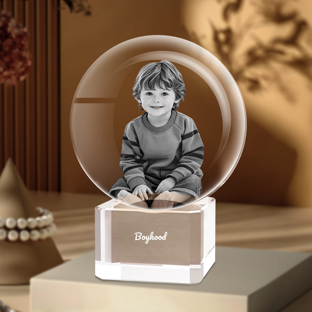 2D Crystal Ball Photo Gifts Crystify