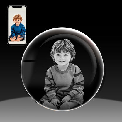 2D Crystal Ball Photo Gifts Crystify