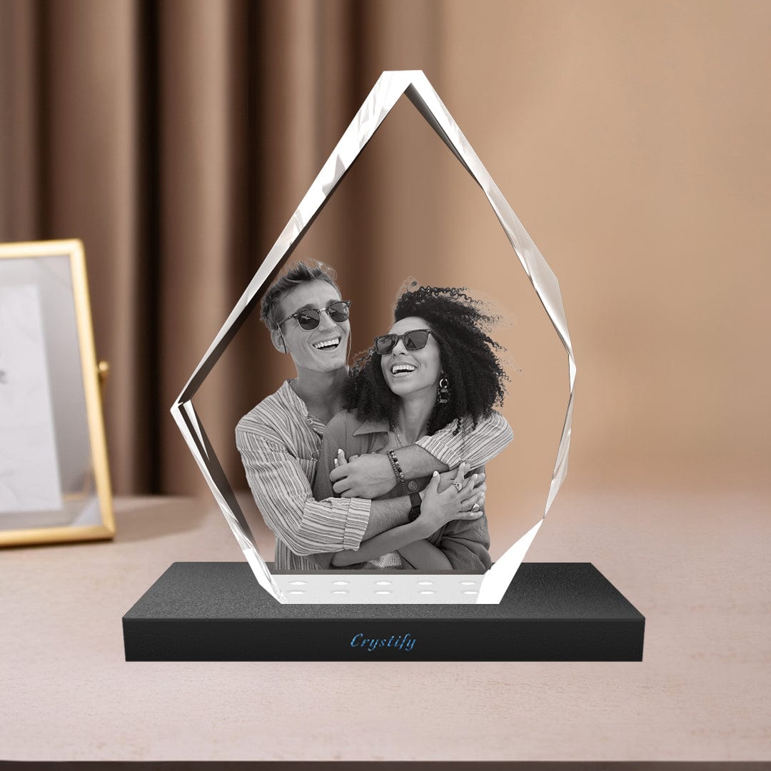 2D Crystal Iceberg Photo Gifts Crystify