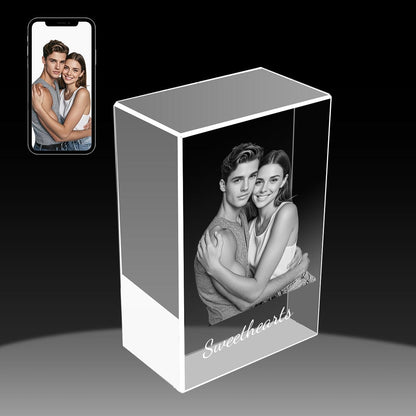 2D Portrait Crystal Photo Gifts Crystify