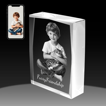 2D Portrait Crystal Photo Gifts Crystify