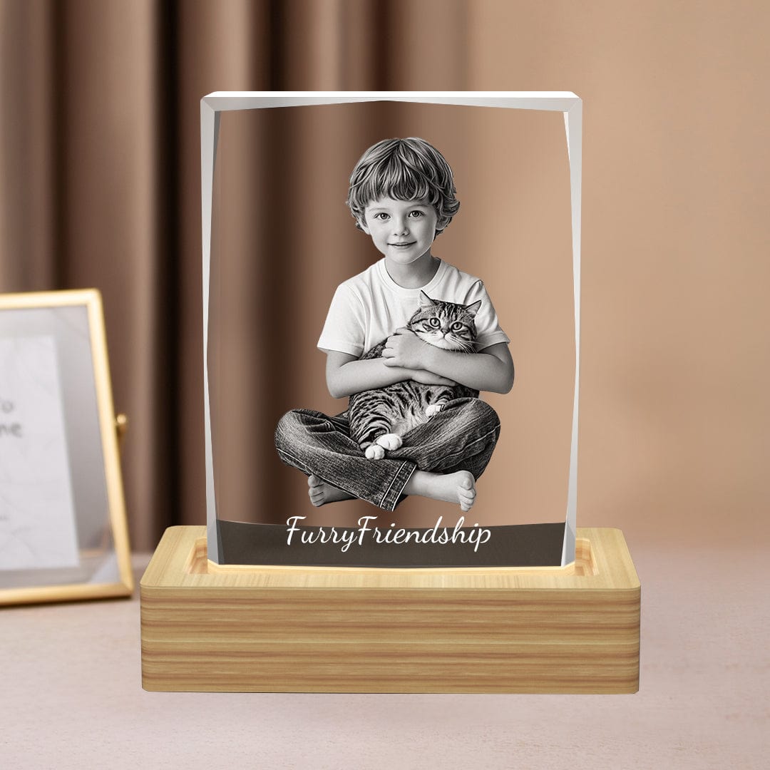 2D Portrait Crystal Photo Gifts Crystify