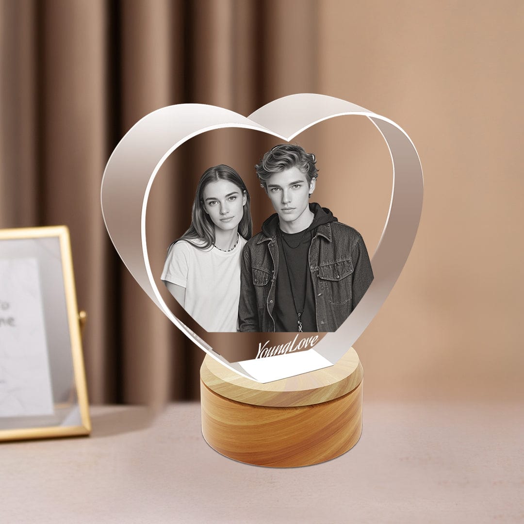 Personalised 3D crystal photo gifts