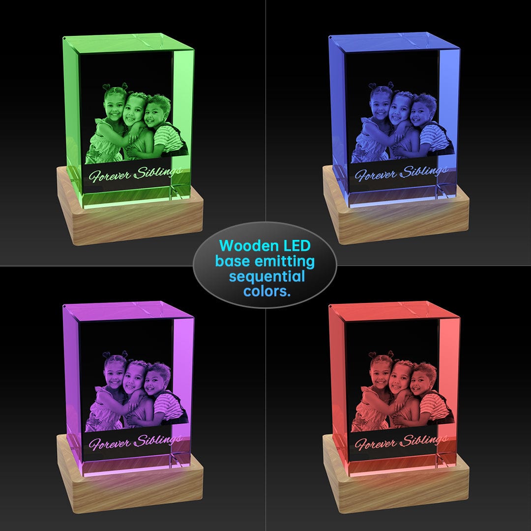 3D Cube Crystal Photo Gifts Crystify