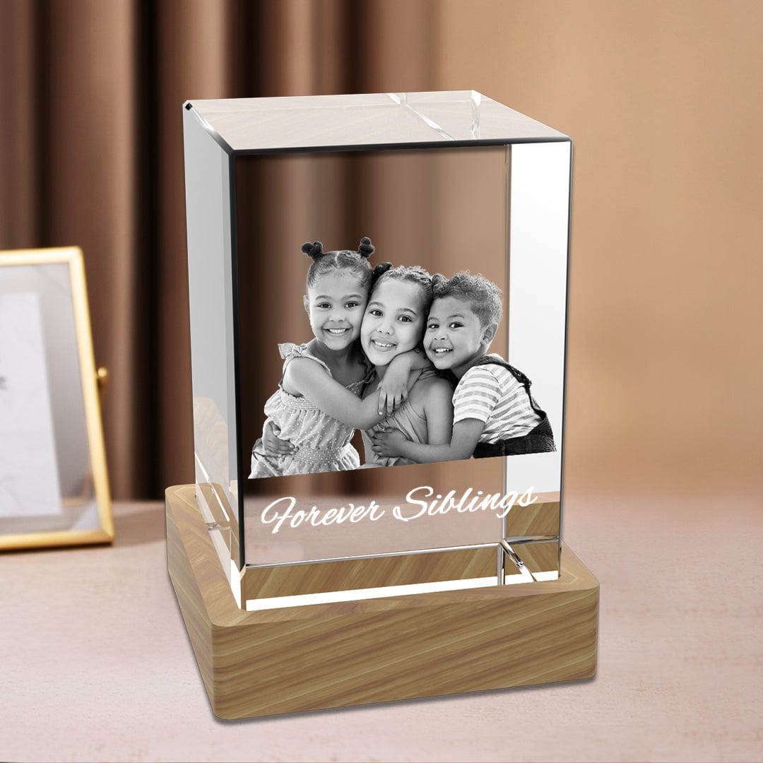 3D Cube Crystal Photo Gifts Crystify