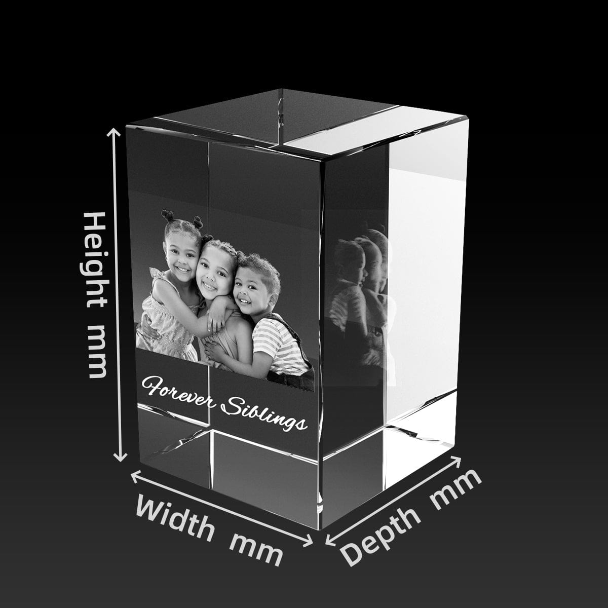 3D Cube Crystal Photo Gifts Crystify