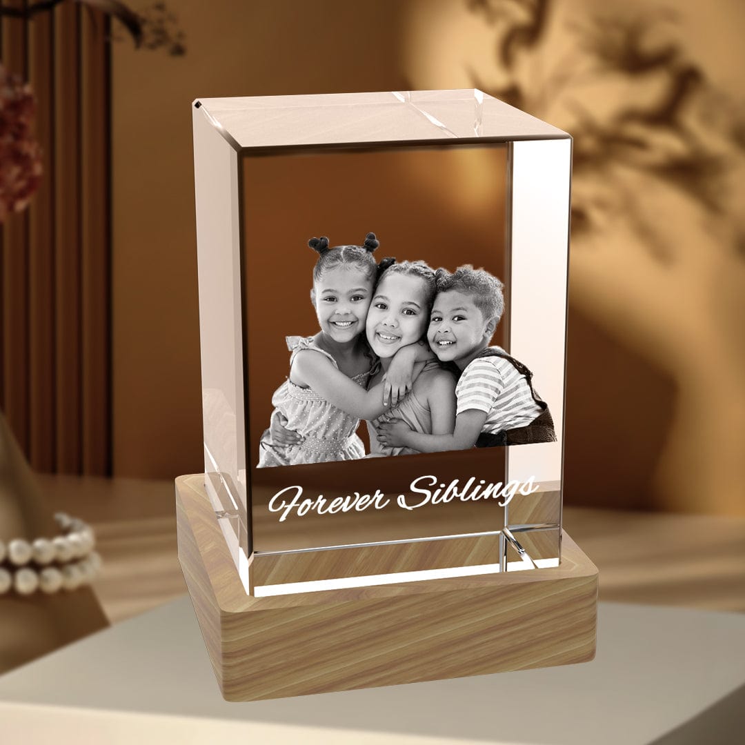 3D Cube Crystal Photo Gifts Crystify