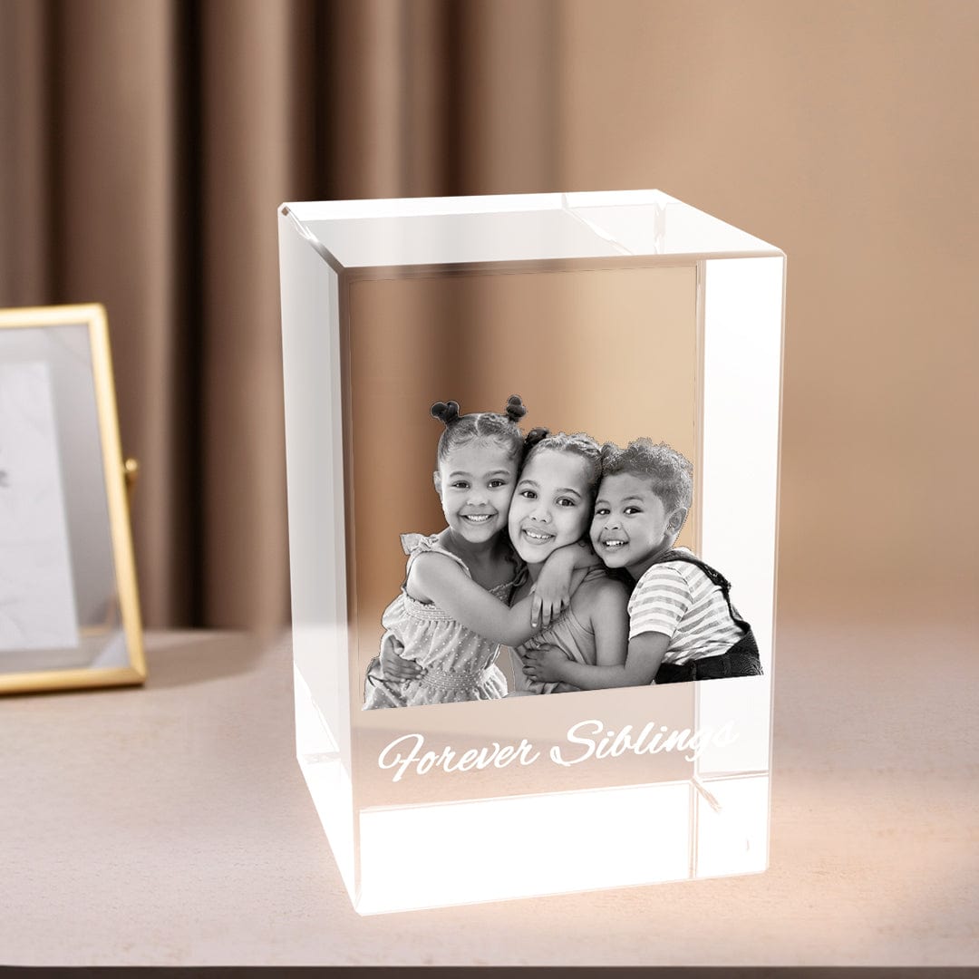 3D Cube Crystal Photo Gifts - X Large Crystify