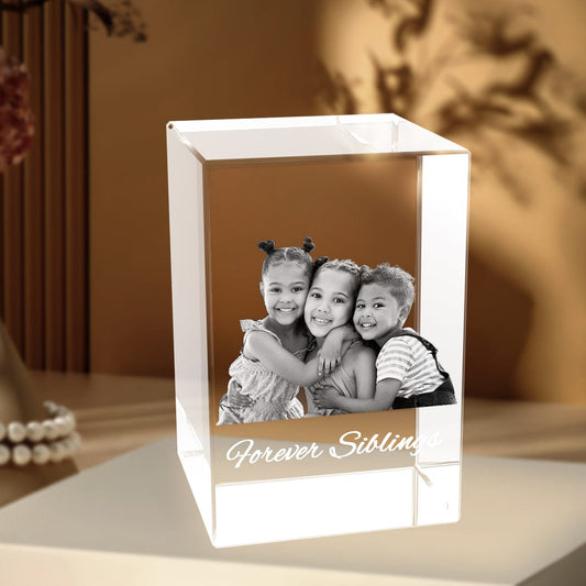 3D Cube Crystal Photo Gifts - X Large Crystify