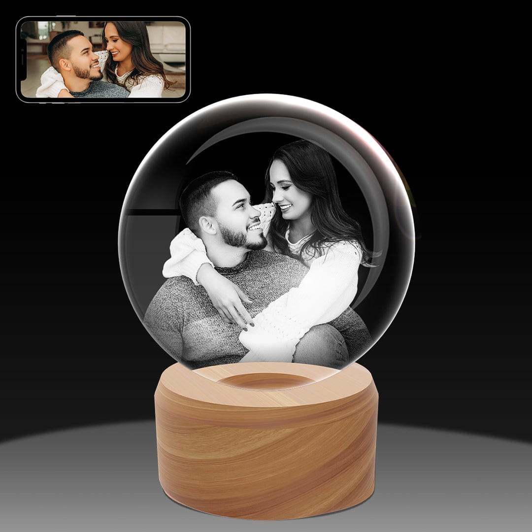 Crystal Ball 3D photo Gifts (Pre-order) Crystify