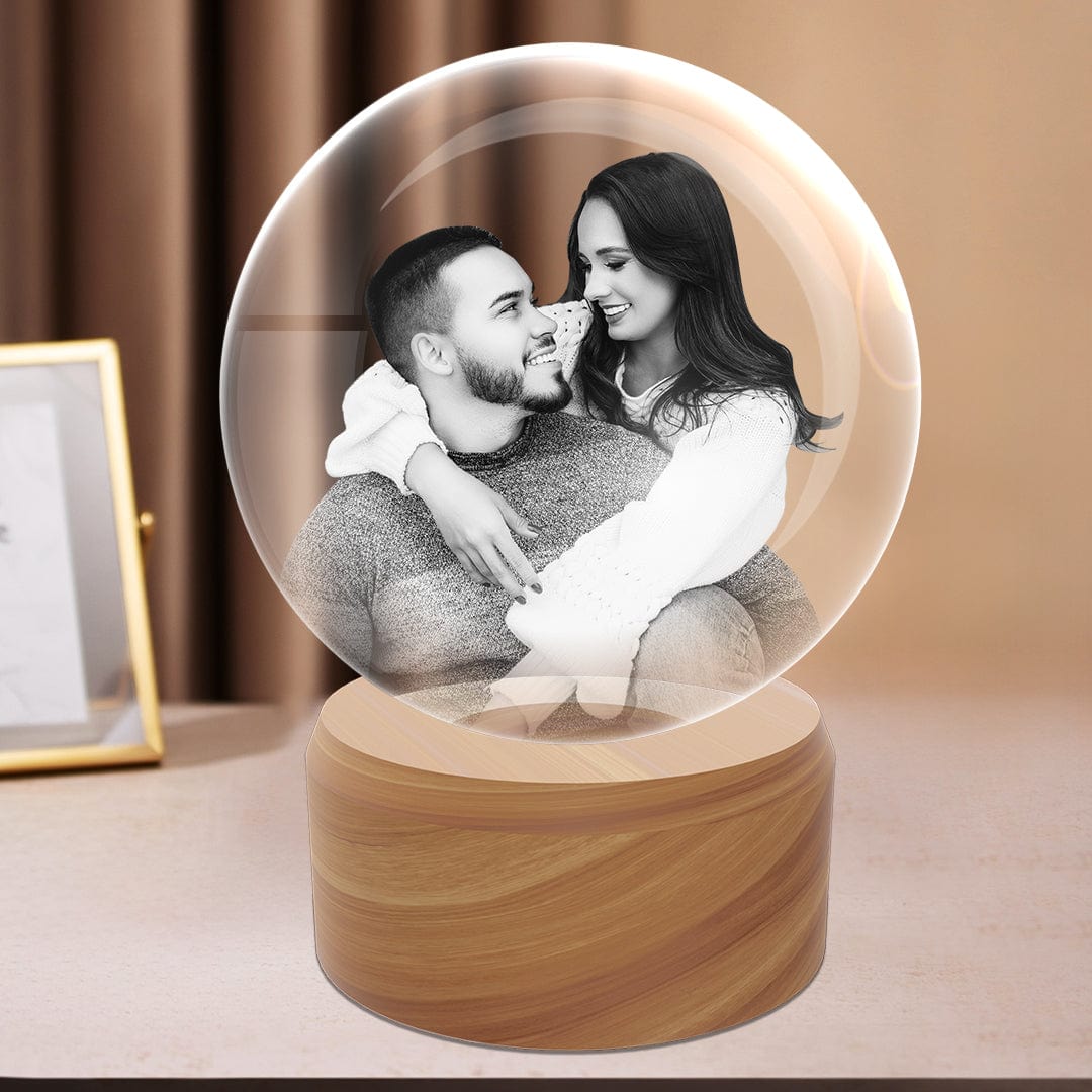 Crystal Ball 3D photo Gifts (Pre-order) Crystify