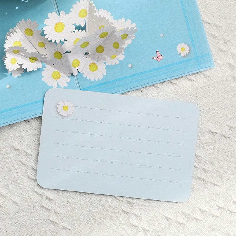 Pop-up 3D Greeting Card - Chrysanthemum Crystify