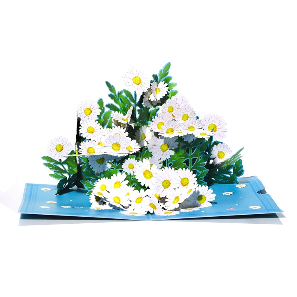 Pop-up 3D Greeting Card - Chrysanthemum Crystify