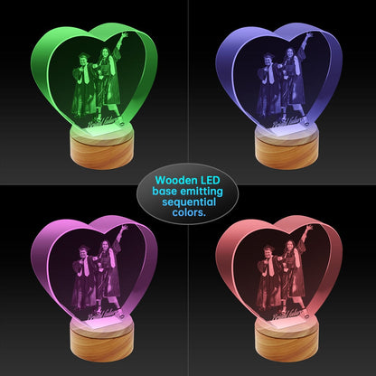 Unique 3D Crystal Heart Gifts Crystify