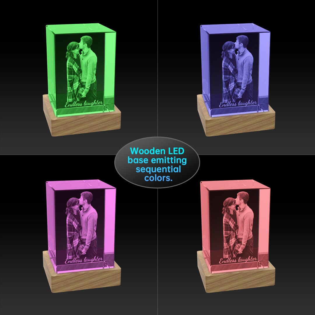 Unique Custom 3D Cube Crystal Gifts Crystify