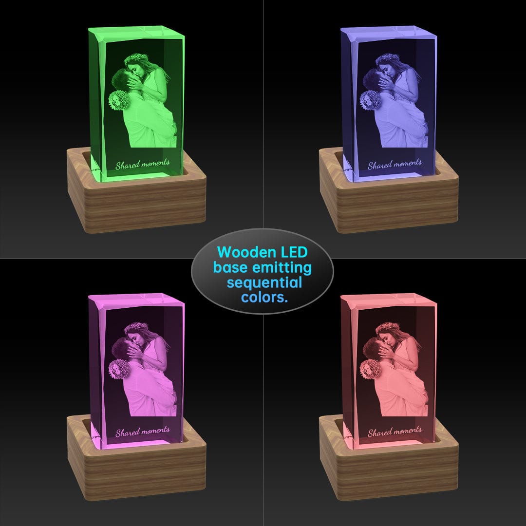 Unique Custom 3D Cube Crystal Photo Gifts Crystify