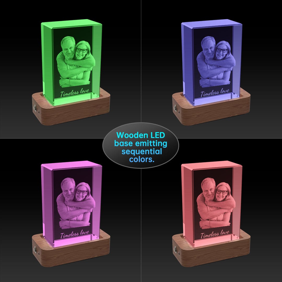 Unique Portrait 3D Crystal Photo Gift Crystify