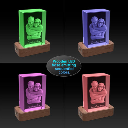 Unique Portrait 3D Crystal Photo Gift Crystify