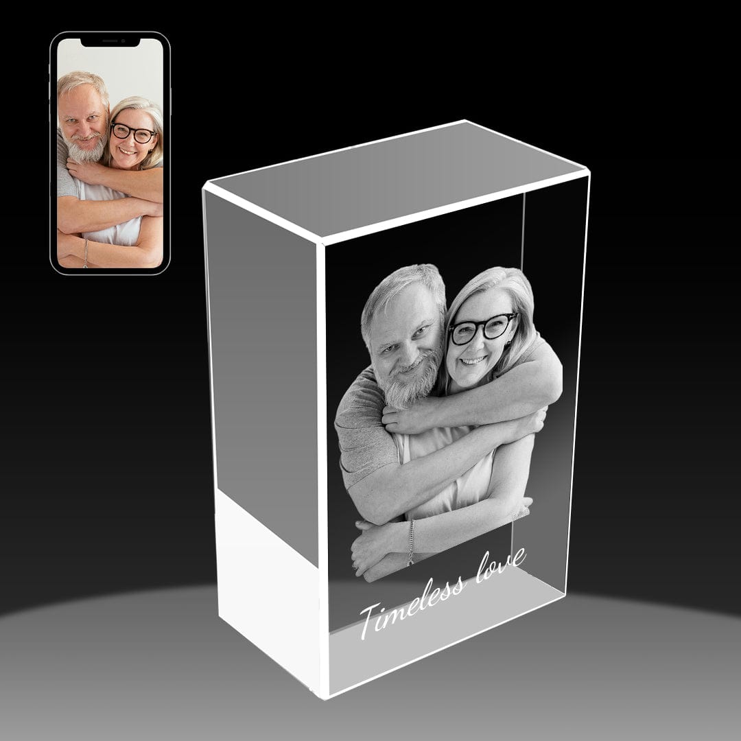 Unique Portrait 3D Crystal Photo Gift Crystify