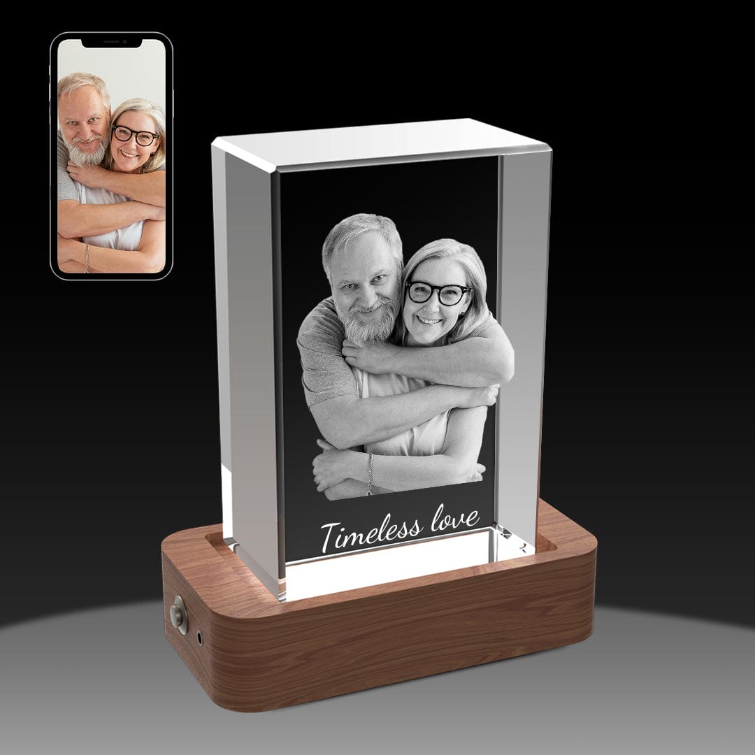 Unique Portrait 3D Crystal Photo Gift Crystify